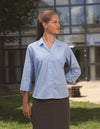 Single Pack - 3/4 Sleeve Revere Blouses - Schoolwear Centres | School Uniform Centres