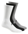 Black/White/Grey - adidas® 3-pack golf crew socks Socks adidas® Exclusives, Gifting & Accessories, Golf, Must Haves, New For 2021, New Styles For 2021, Organic & Conscious, Sports & Leisure Schoolwear Centres