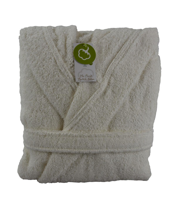 Blue - ARTG® organic bathrobe with hood Robes A&R Towels Directory, Homewares & Towelling, Must Haves, Organic & Conscious, Resortwear Schoolwear Centres