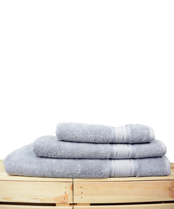 Light Grey - ARTG® Bamboo nature towel Towels A&R Towels Homewares & Towelling, New For 2021, New Products – February Launch, New Styles For 2021, Rebrandable Schoolwear Centres