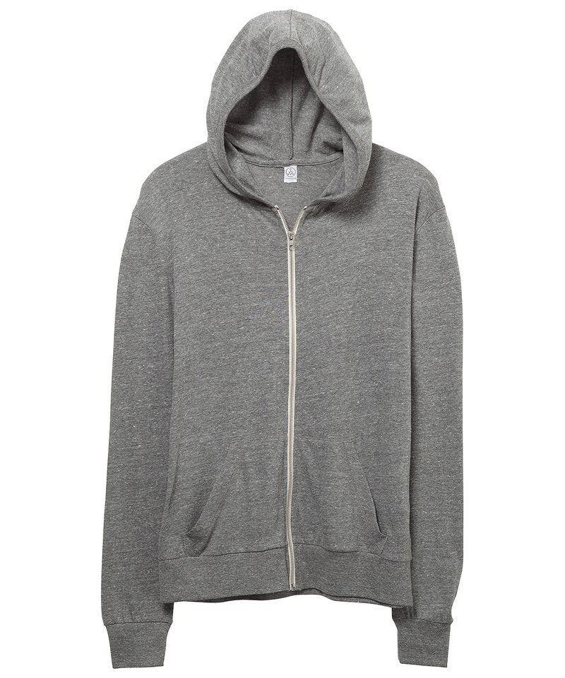 Eco-jersey zip hoodie