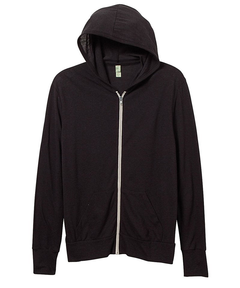 Eco-jersey zip hoodie