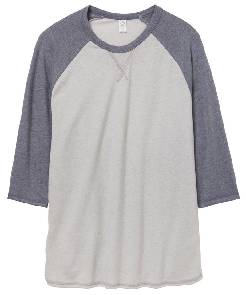 Dugout 3/4 sleeve vintage 50/50 t-shirt