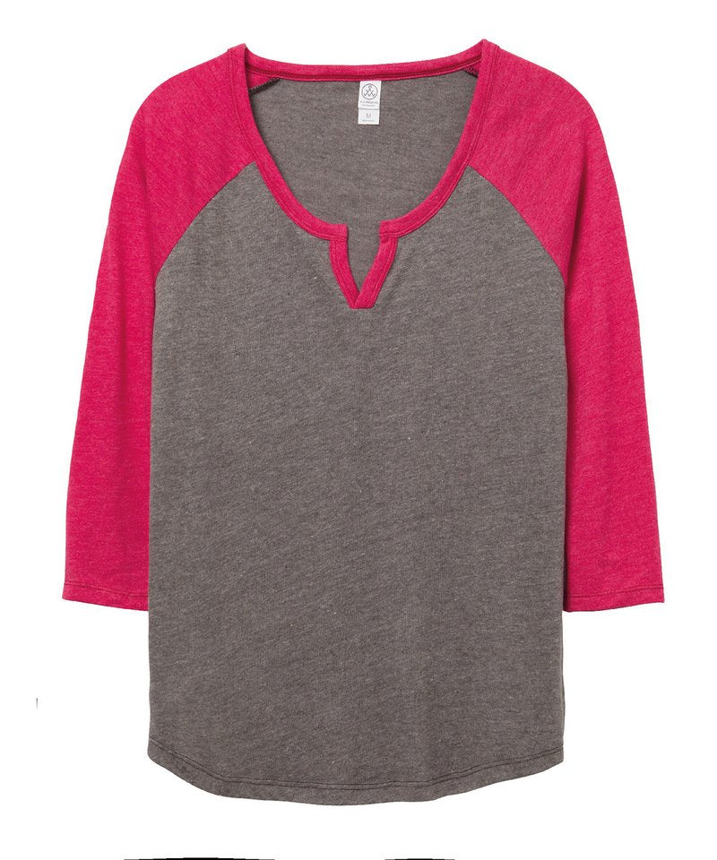 Outfield 3/4 sleeve vintage 50/50 t-shirt