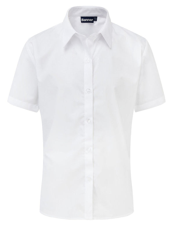Girls 2pk Slimfit (Short & Long Sleeve) Blouses - Schoolwear Centres | School Uniform Centres