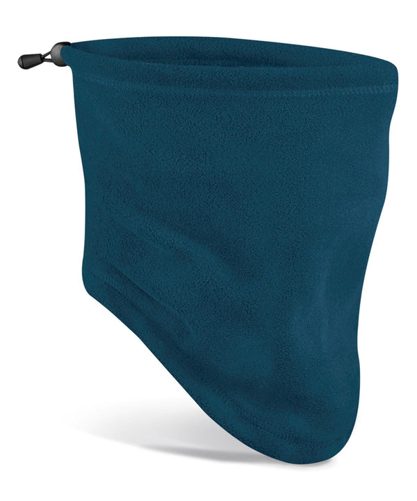 Petrol - Recycled fleece snood Snoods Beechfield New For 2021, New In Autumn Winter, New In Mid Year, Recycled, Seasonal Styling, Winter Essentials Schoolwear Centres