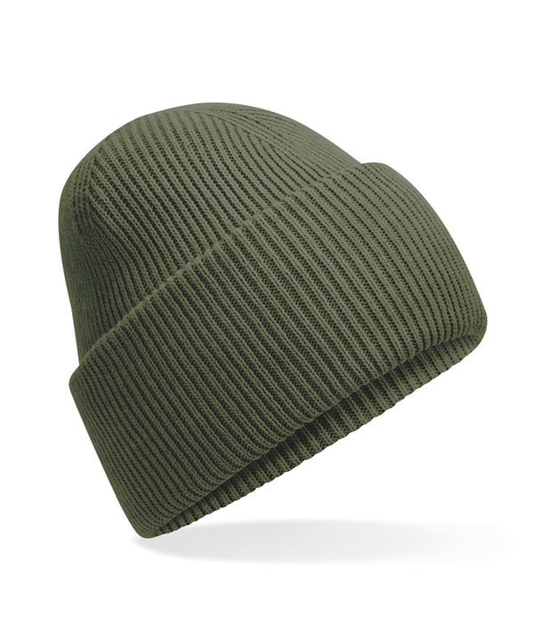 Classic engineered deep-cuffed beanie