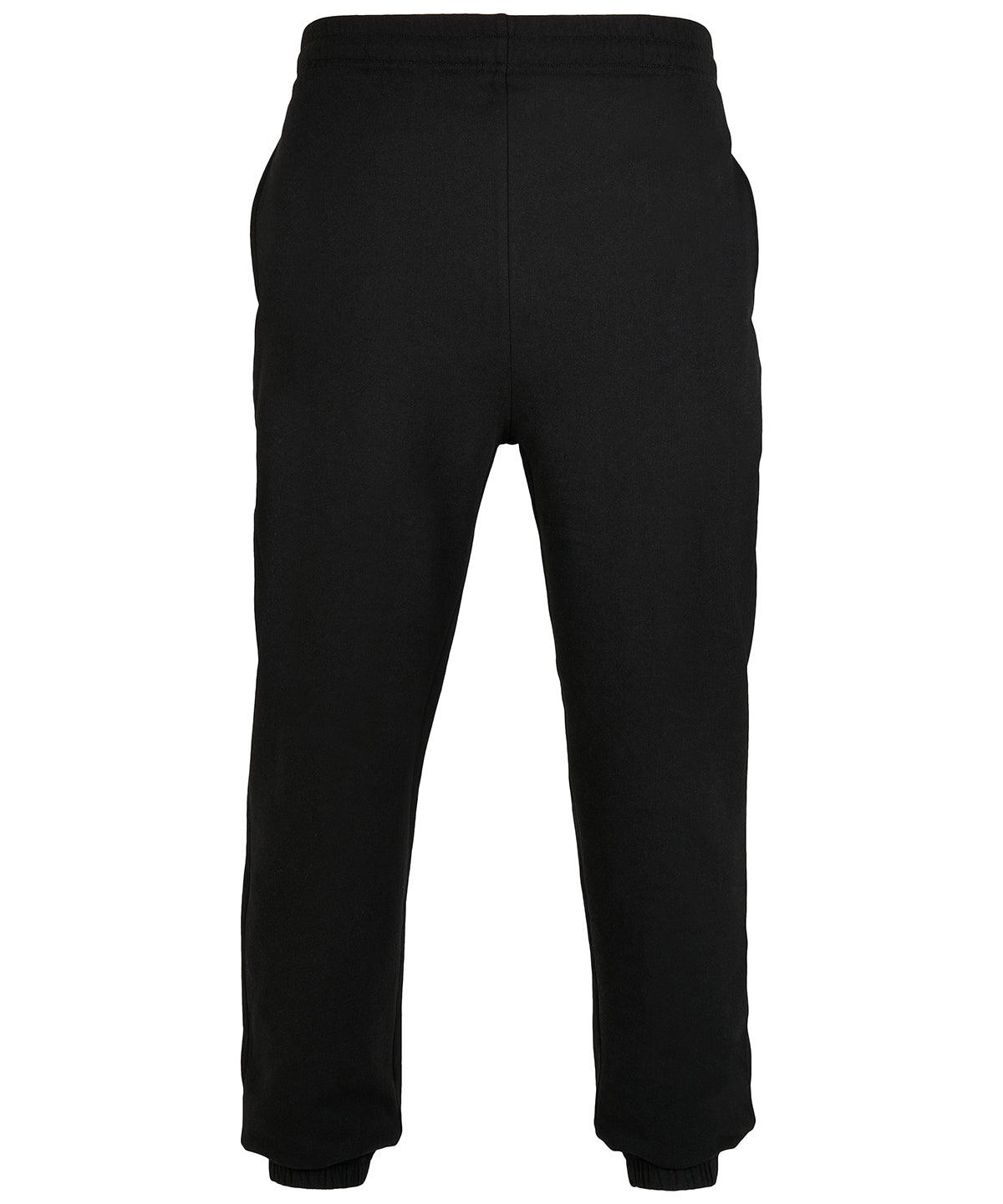 Black* - Basic sweatpants Sweatpants Build Your Brand Basic Co-ords, Joggers, Lounge Sets, New For 2021, New Styles For 2021, Plus Sizes, Rebrandable, Trending Schoolwear Centres