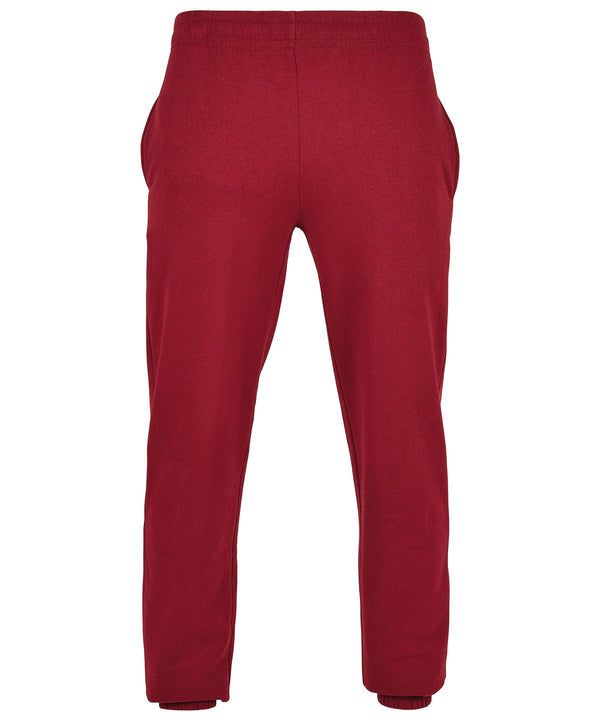 Burgundy - Basic sweatpants Sweatpants Build Your Brand Basic Co-ords, Joggers, Lounge Sets, New For 2021, New Styles For 2021, Plus Sizes, Rebrandable, Trending Schoolwear Centres