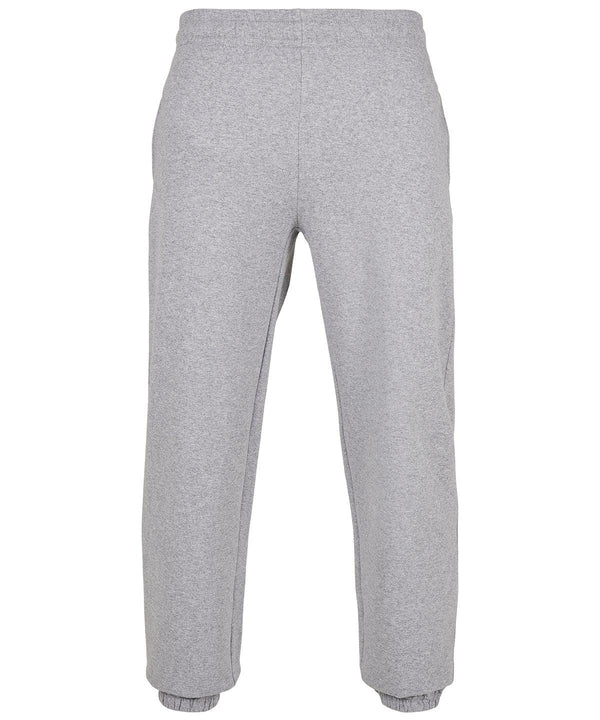 Heather Grey - Basic sweatpants Sweatpants Build Your Brand Basic Co-ords, Joggers, Lounge Sets, New For 2021, New Styles For 2021, Plus Sizes, Rebrandable, Trending Schoolwear Centres
