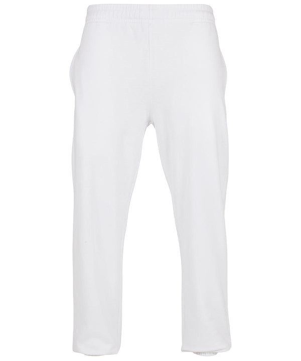 White - Basic sweatpants Sweatpants Build Your Brand Basic Co-ords, Joggers, Lounge Sets, New For 2021, New Styles For 2021, Plus Sizes, Rebrandable, Trending Schoolwear Centres