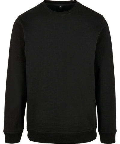 Black - Basic crew neck Sweatshirts Build Your Brand Basic Lounge Sets, New For 2021, New Styles For 2021, Plus Sizes, Rebrandable, Sweatshirts Schoolwear Centres
