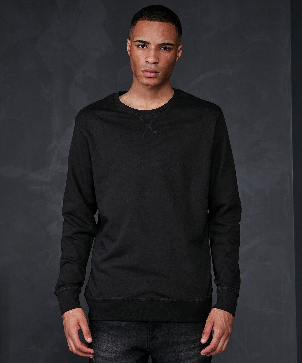 Olive - Basic crew neck Sweatshirts Build Your Brand Basic Lounge Sets, New For 2021, New Styles For 2021, Plus Sizes, Rebrandable, Sweatshirts Schoolwear Centres
