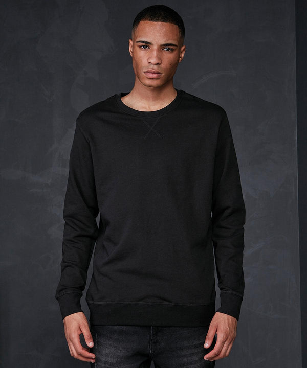 Olive - Basic crew neck Sweatshirts Build Your Brand Basic Lounge Sets, New For 2021, New Styles For 2021, Plus Sizes, Rebrandable, Sweatshirts Schoolwear Centres