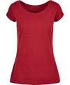 Women's wide neck tee