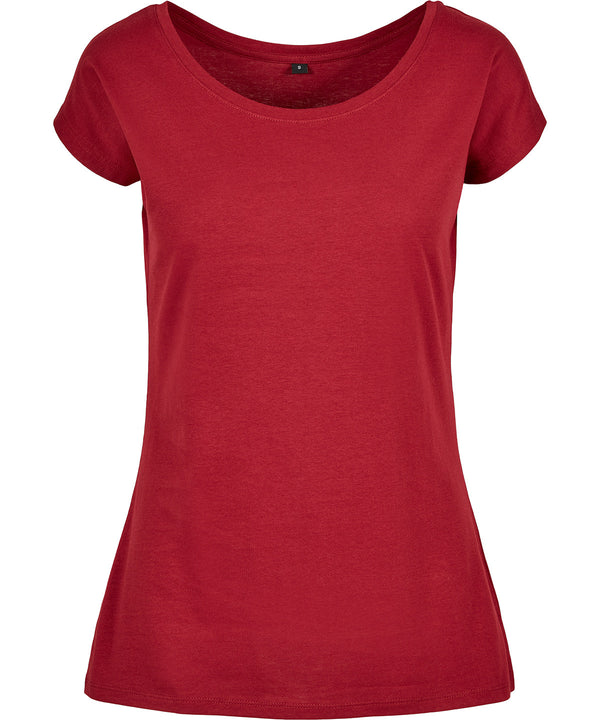 Women's wide neck tee