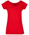 Women's wide neck tee