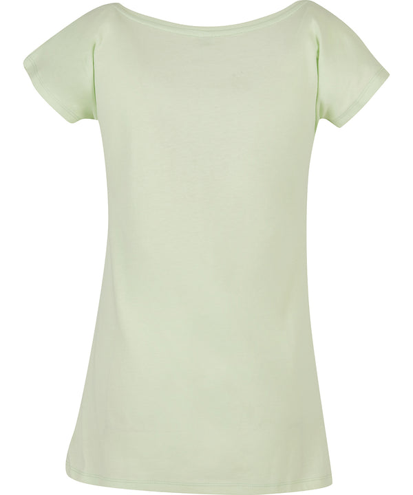 Women's wide neck tee