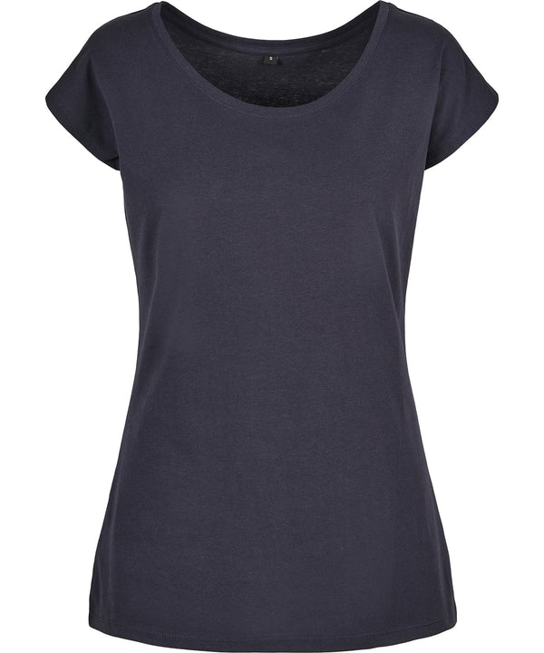 Women's wide neck tee