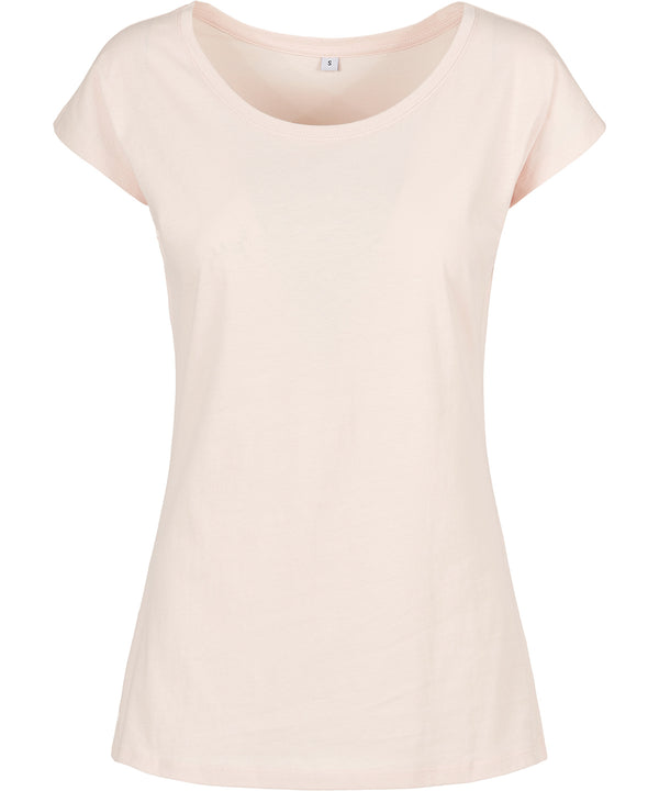 Women's wide neck tee