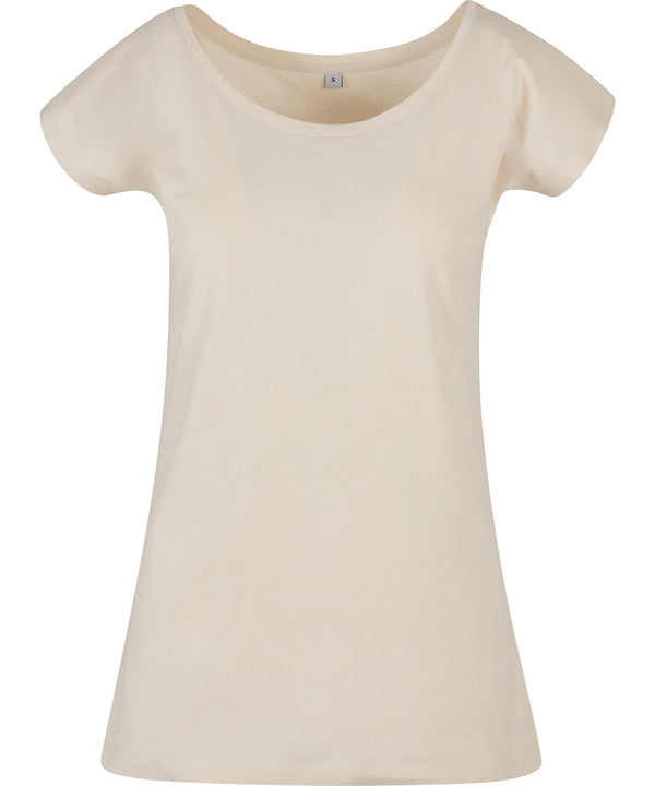 Women's wide neck tee