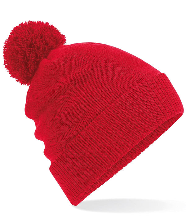 Classic Red - Thermal Snowstar® beanie Hats Beechfield Headwear, New For 2021, New Styles For 2021, Rebrandable, Winter Essentials Schoolwear Centres