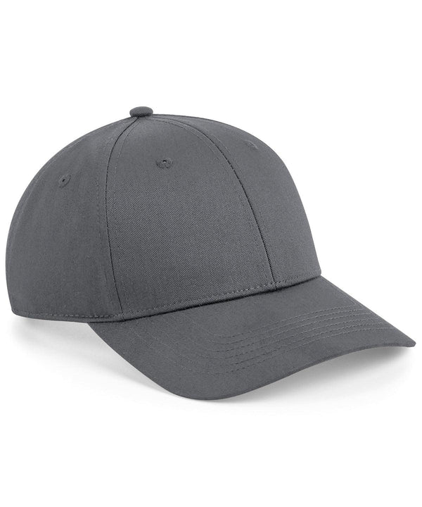 Graphite Grey - Urbanwear 6-panel snapback Caps Beechfield Headwear, New Colours For 2022, New For 2021, New Styles For 2021, Rebrandable, Summer Accessories Schoolwear Centres