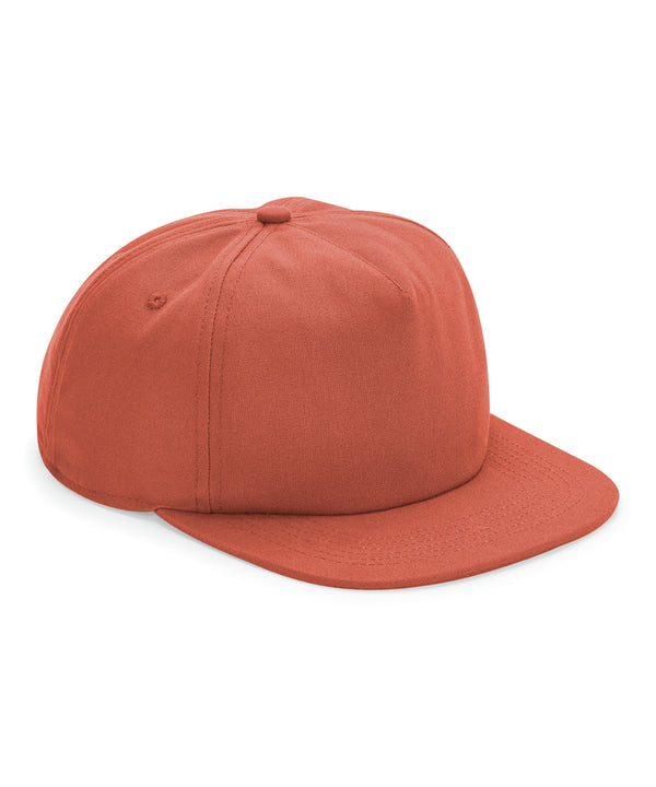 Organic cotton unstructured 5-panel cap