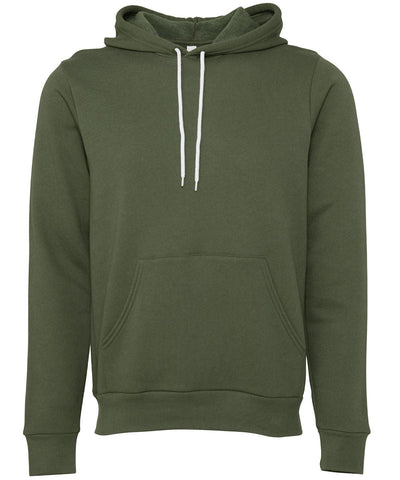 Military Green - Unisex polycotton fleece pullover hoodie Hoodies Bella Canvas Hoodies, New Colours For 2022, Rebrandable Schoolwear Centres