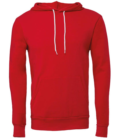 Red - Unisex polycotton fleece pullover hoodie Hoodies Bella Canvas Hoodies, New Colours For 2022, Rebrandable Schoolwear Centres