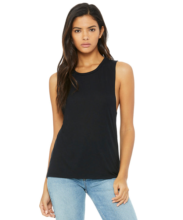 Flowy scoop muscle t-shirt