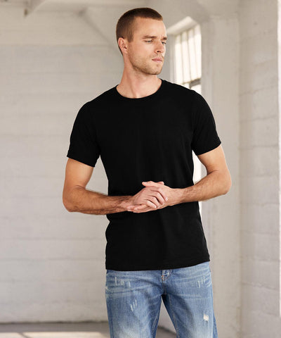 Navy Marble - Unisex polycotton short sleeve t-shirt T-Shirts Bella Canvas Hyperbrights and Neons, Rebrandable, T-Shirts & Vests Schoolwear Centres
