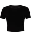 Black - Women's polycotton crop tee T-Shirts Bella Canvas Cropped, Rebrandable, T-Shirts & Vests, Women's Fashion Schoolwear Centres