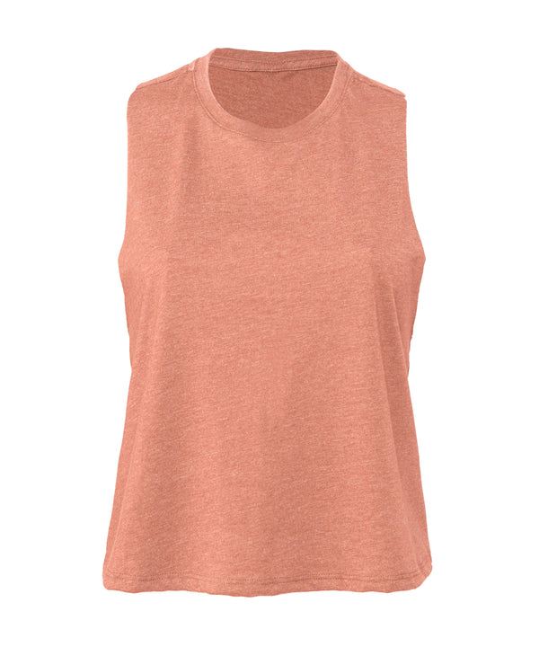 Women's racerback cropped tank