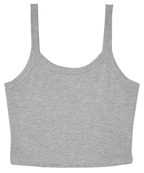 Women’s micro rib spaghetti strap tank