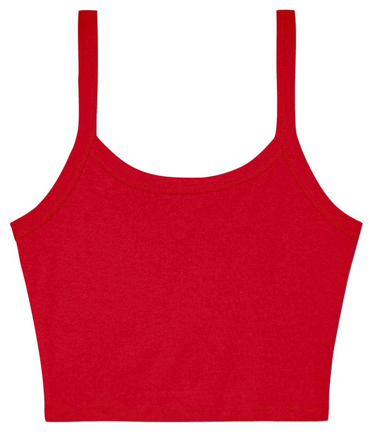 Women’s micro rib spaghetti strap tank