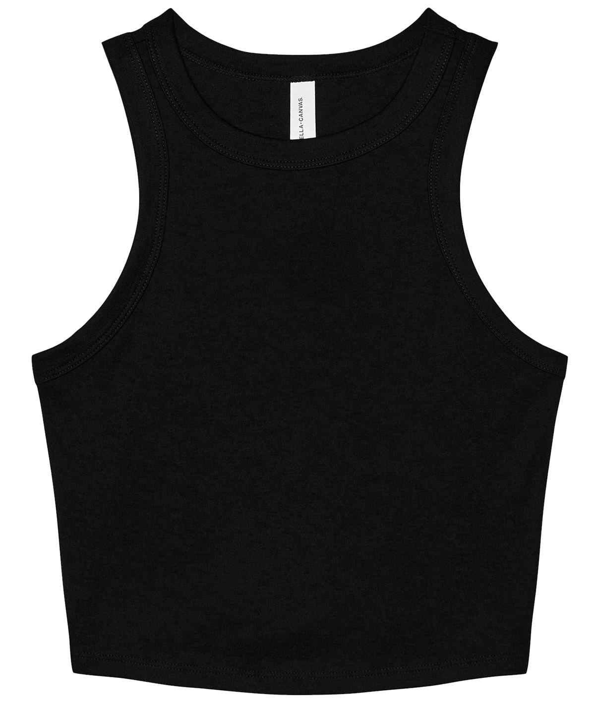 Women’s micro rib racer tank