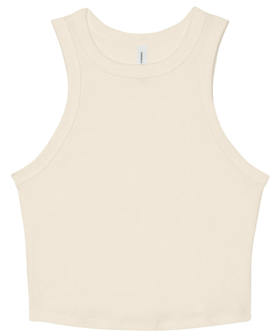 Women’s micro rib racer tank