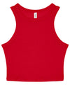 Women’s micro rib racer tank