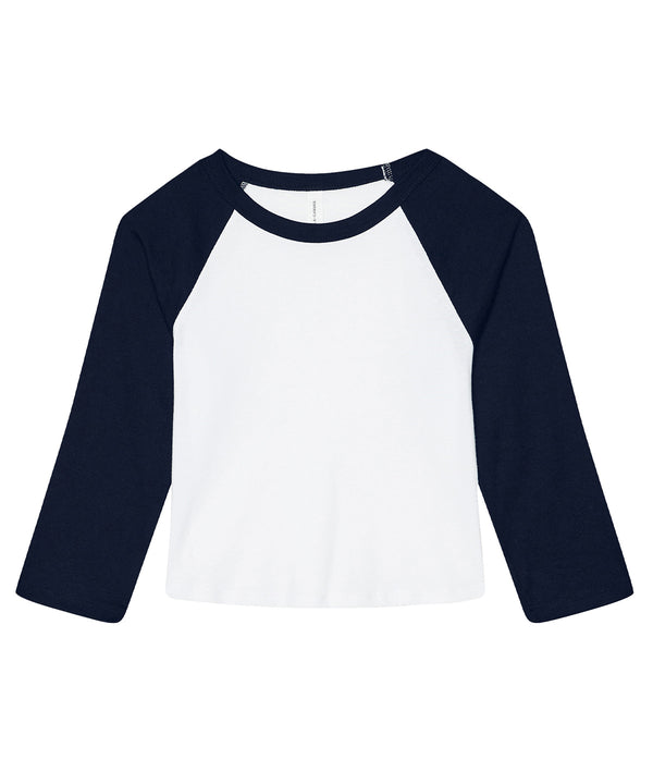 Women’s micro rib 3/4 raglan baby t-shirt