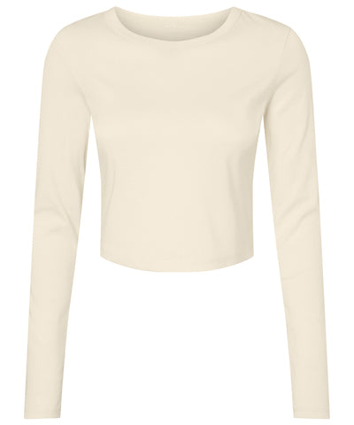 Women’s micro rib long sleeve baby t-shirt