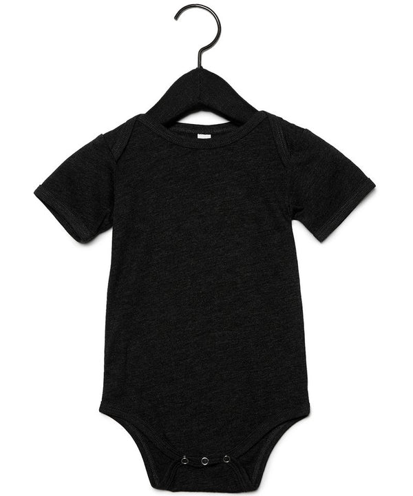 Baby triblend short sleeve one piece