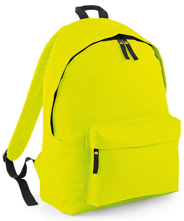 Fluorescent Yellow - Original fashion backpack Bags Bagbase Bags & Luggage, Junior, Must Haves Schoolwear Centres