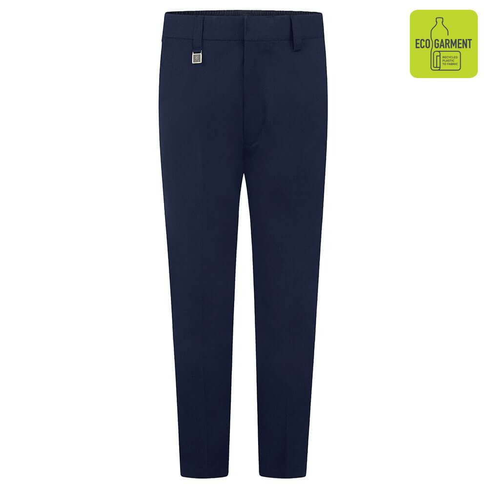 Boys - Slim Fit Trousers | Black | Navy | Grey | Charcoal | Brown - Schoolwear Centres | School Uniform Centres