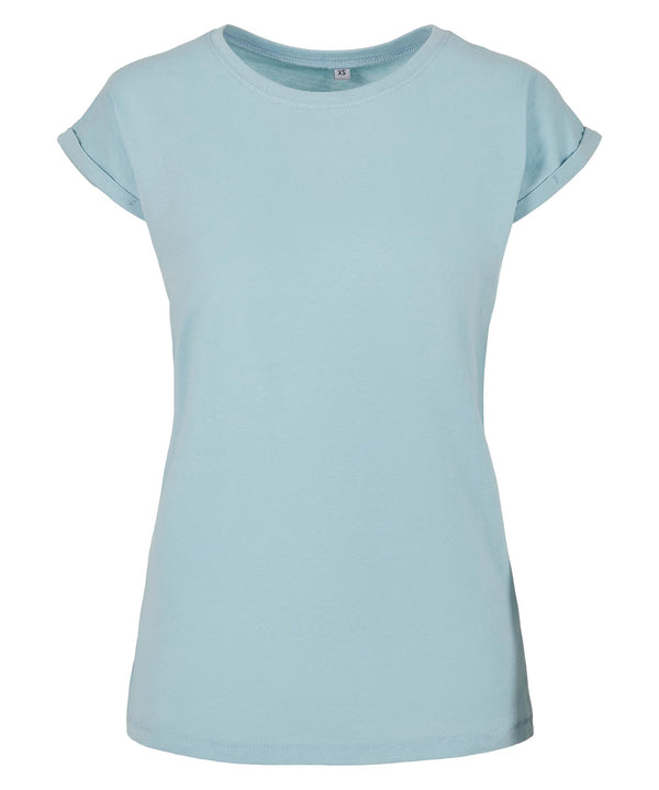 Women's extended shoulder tee