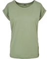 Women's extended shoulder tee