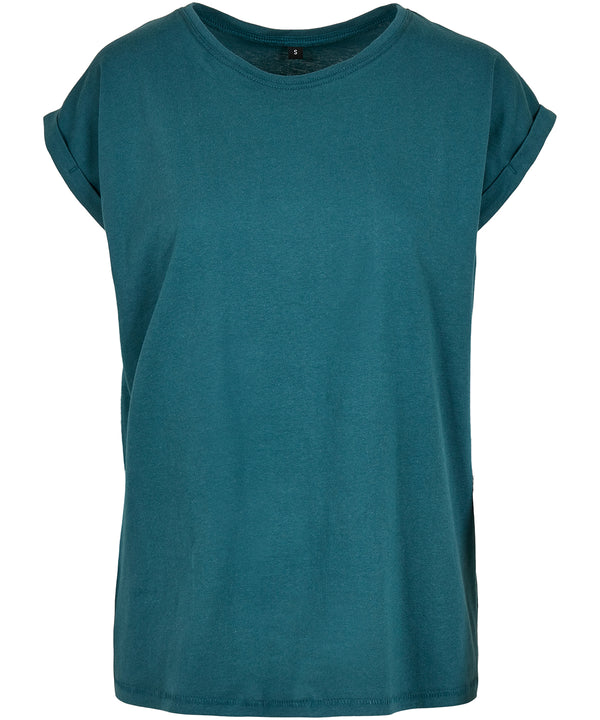 Women's extended shoulder tee