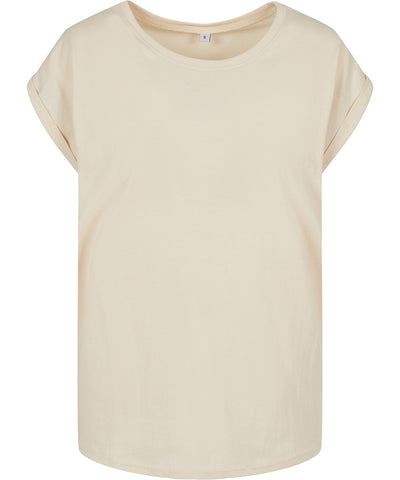 Women's extended shoulder tee