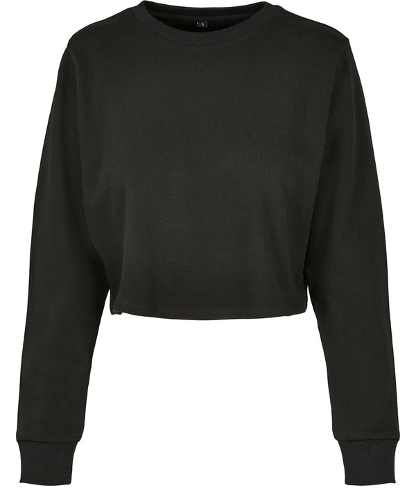 Women’s terry cropped crew