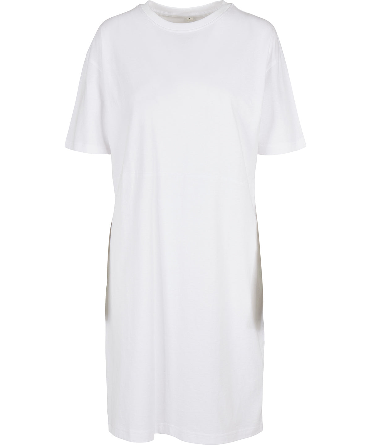 Women's organic oversizes slit tee dress